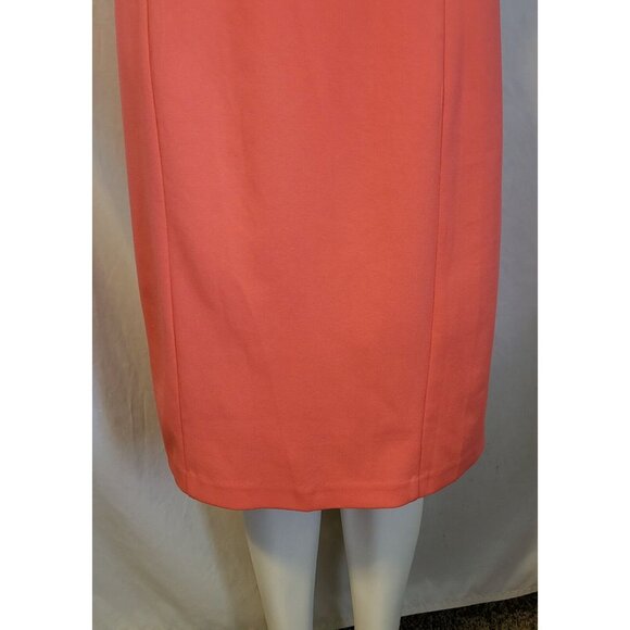 JULIA JORDAN Pencil Cut Dress Halter Style Top, Pink, Size 14, Lined, NWOT - Picture 3 of 7